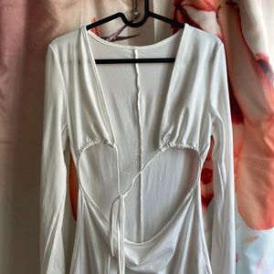 White one piece medium